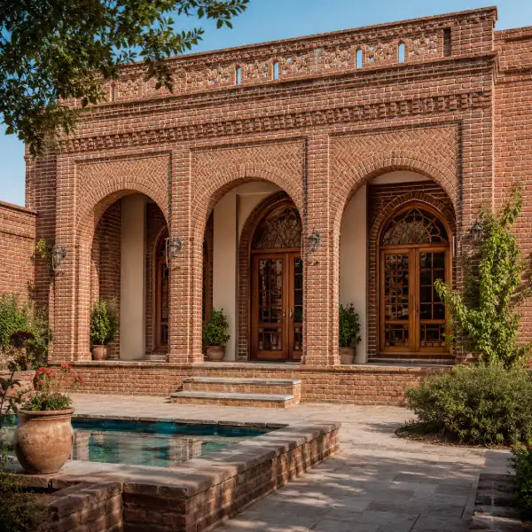 نمای آجری سنتی