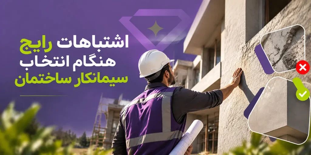 اشتباهات رایج هنگام انتخاب سیمانکار ساختمان