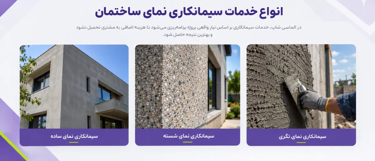 سیمانکاری ساختمان